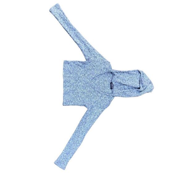 Fashion Nova Cropped Hoodie Gray XS - Picture 3 of 3